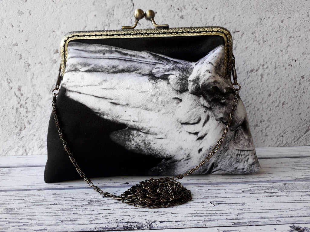 Stone clutch deals bag