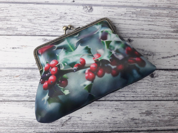 Holly Clutch Bag Purse Wedding Gift for Her 